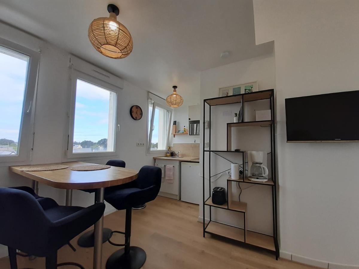 Studio Calme 20M² A 500 Metres De La Plage/ Centre 圣皮埃尔·奎贝罗 外观 照片