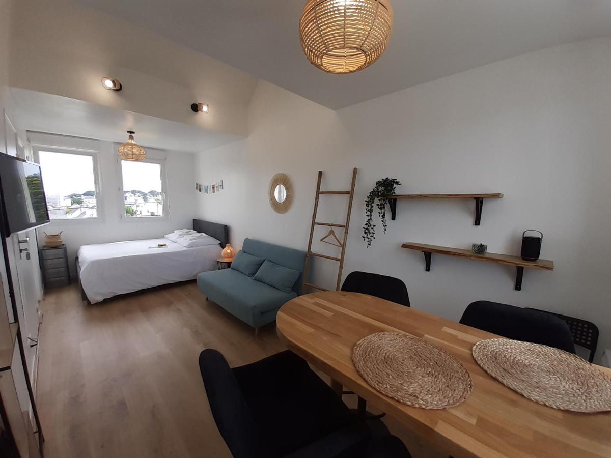 Studio Calme 20M² A 500 Metres De La Plage/ Centre 圣皮埃尔·奎贝罗 外观 照片